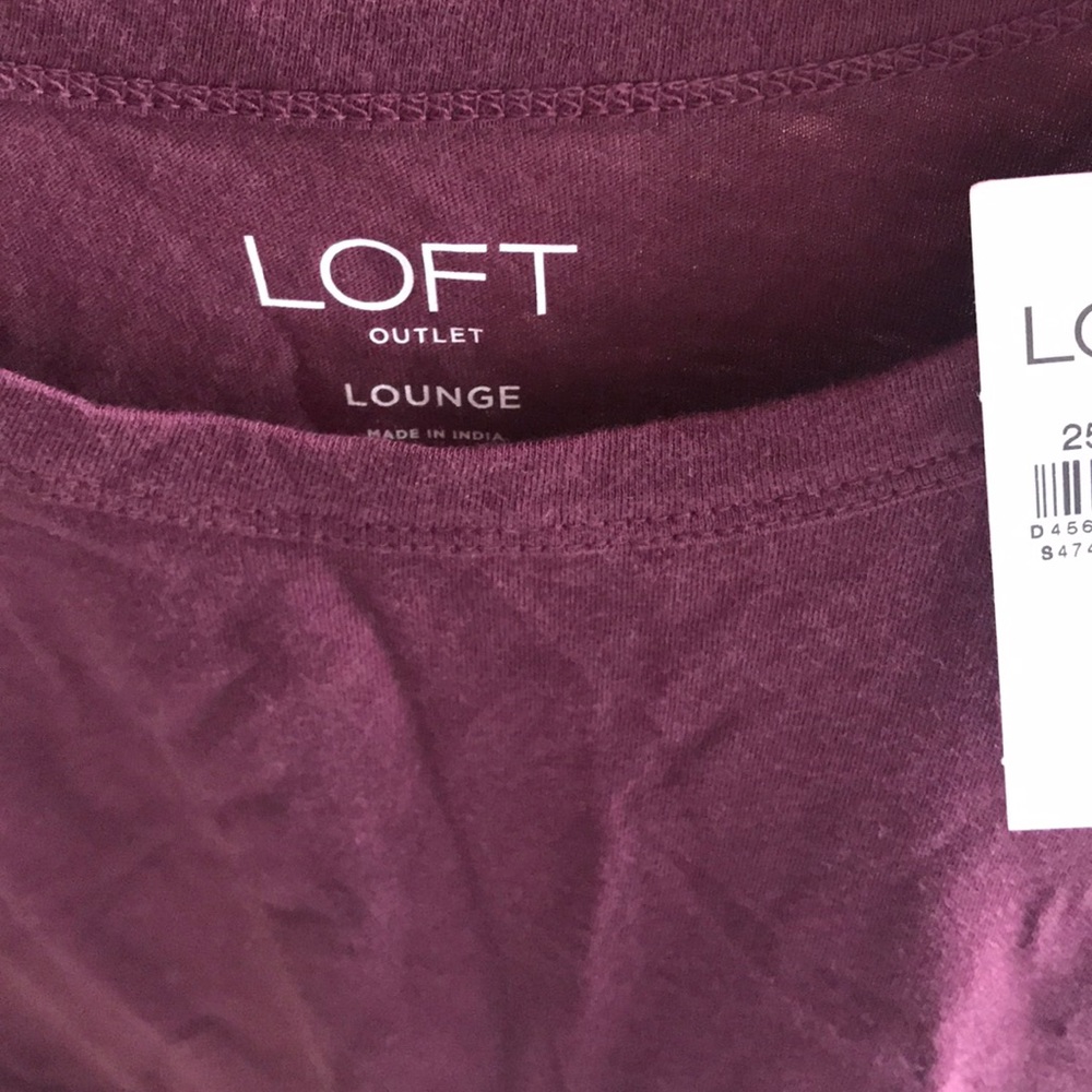Loft Maroon Long Sleeve
